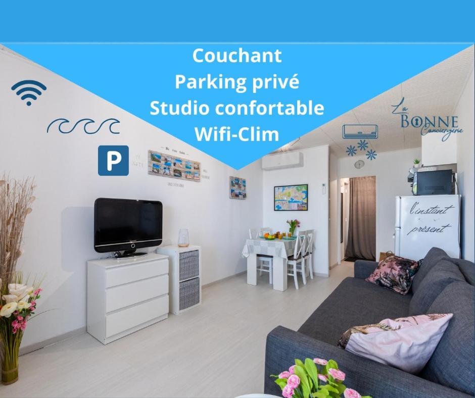 Le Marineland Clim Parking Prive Proche Centre Casino Et Palais Des Congres Apartment